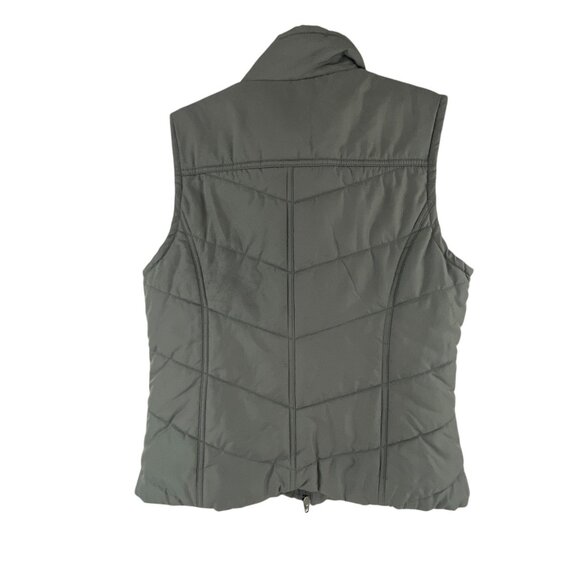 Sonoma Life + Style Women's Quilted Puffer Vest PS Black Outdoor Gorpcore - Picture 2 of 8